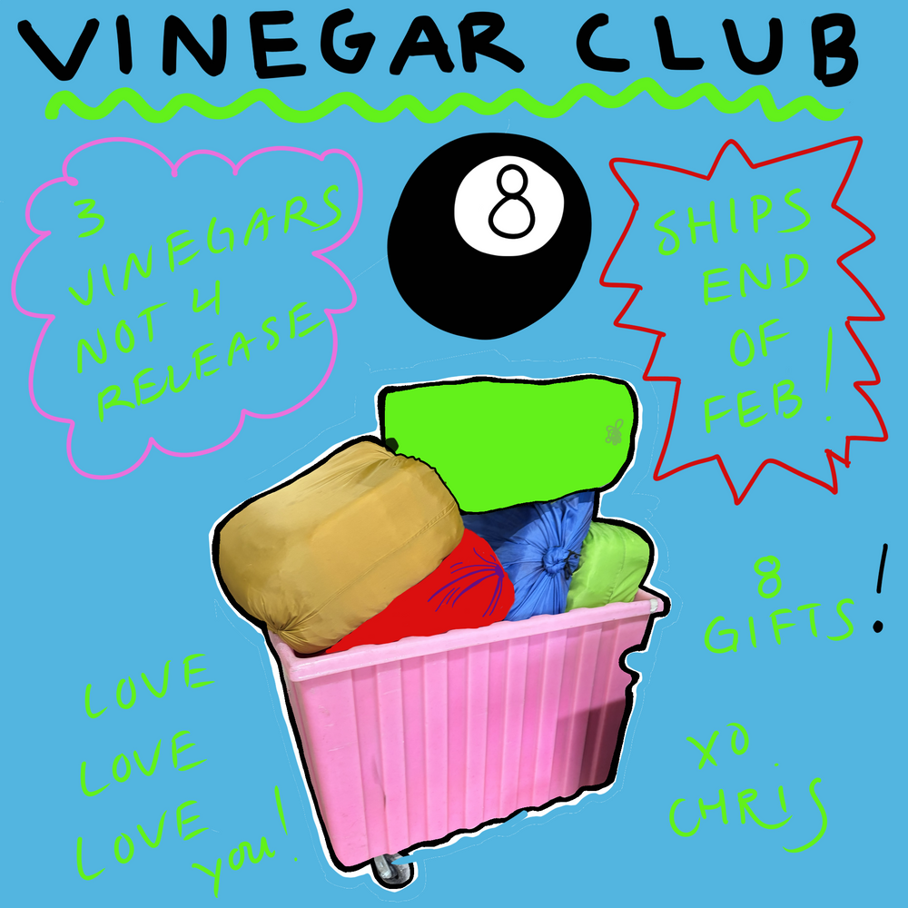 Vinegar Club 8 ships end of February